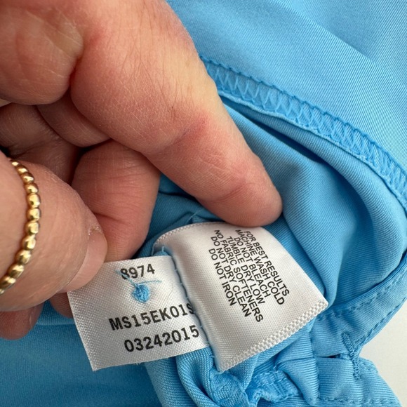 Peter Millar Polo Shirt Mens M Blue Summer Comfort Regions Tradition Shoal Creek - Picture 10 of 11